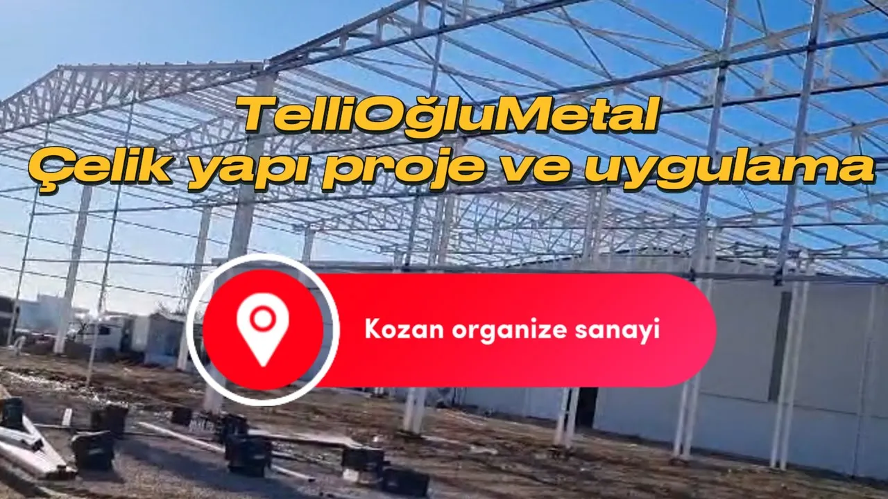 Çelik konstrüksiyon İşimizi Tamamladık, Teslimat İçin Geri Sayım Başladı!