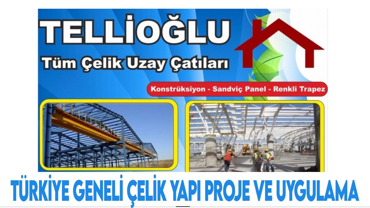 Kaliteli, Dayanıklı ve İnovatif Çelik Konstrüksiyon Projeleri!