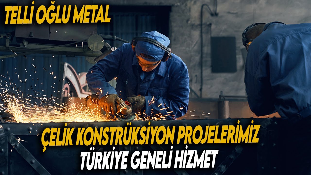 Çelik Konstrüksiyon Projelerimiz Şantiye Videoları - Tellioğlumetal