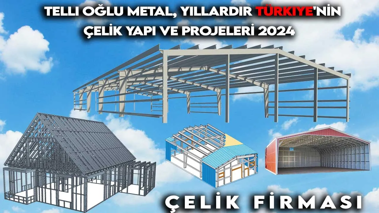 Çelik konstrüksiyon - Çelik yapılar - Telli Oğlu Metal Estetik ve Dayanıklı Çözümler