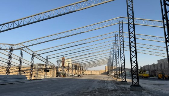 Çelik Konstrüksiyon İmalat ve Montaj Projesi | Fabrika Çelik Yapı