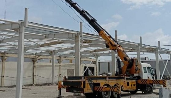 Çelik Konstrüksiyon Fabrika Yapımı ve Endüstriyel Çelik Yapı Montaj Projesi | Tellioğlu Metal